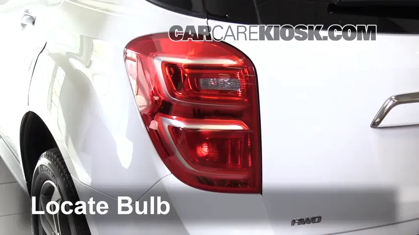 2017 Chevrolet Equinox Premier 3.6L V6 Lights Reverse Light (replace bulb)